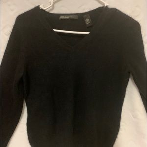 V-Neck Cashmere Sweater | Lord And Taylor | Fluffy